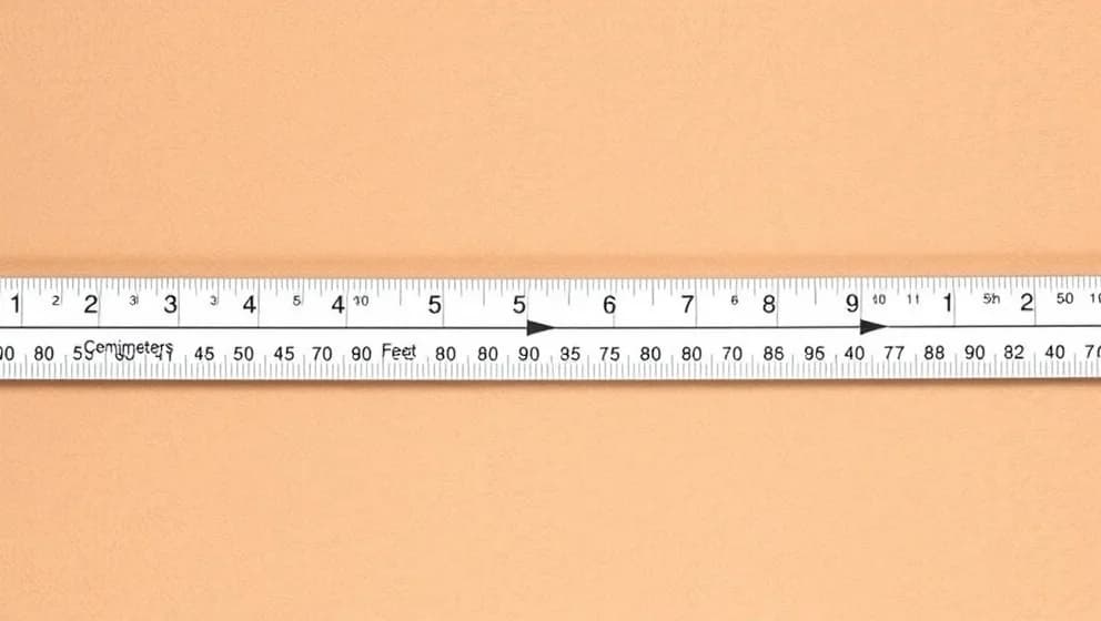 Hur långt är 167 cm i fot