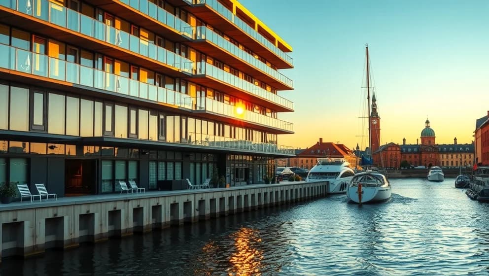 Radisson Blu Waterfront Stockholm vid vattnet