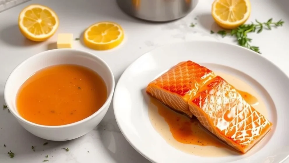 Varm sås till lax som smakar helt fantastiskt